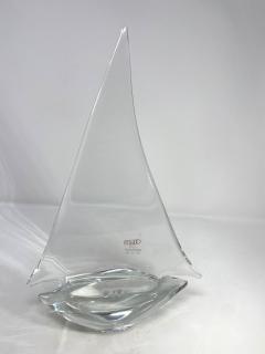 Murano Glass Sailboat by Oggetti - 4592955