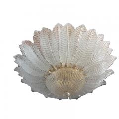 Murano Glass Sputnik Chandelier Flush Mount lot of 2 or a pair of chandeliers - 3300956