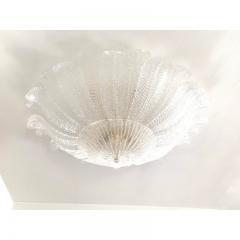 Murano Glass Sputnik Chandelier Flush Mount lot of 2 or a pair of chandeliers - 3300963