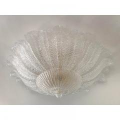 Murano Glass Sputnik Chandelier Flush Mount lot of 2 or a pair of chandeliers - 3300966