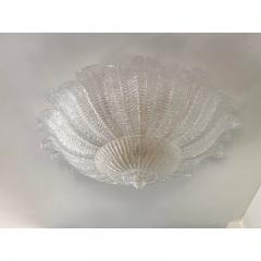Murano Glass Sputnik Chandelier Flush Mount lot of 2 or a pair of chandeliers - 3300968