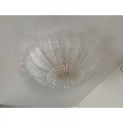 Murano Glass Sputnik Chandelier Flush Mount lot of 2 or a pair of chandeliers - 3300969