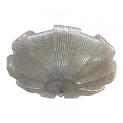 Murano Glass Sputnik Chandelier Flush Mount lot of 2 or a pair of chandeliers - 3300984