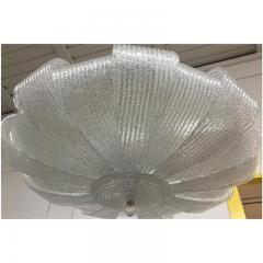 Murano Glass Sputnik Chandelier Flush Mount lot of 2 or a pair of chandeliers - 3300989
