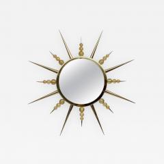 Murano Glass Sunburst Mirror - 732040