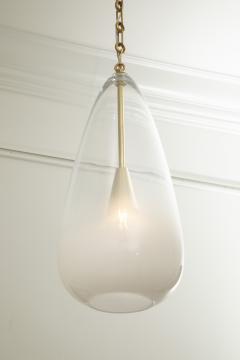 Murano Glass Two Tones Pendant - 4373543