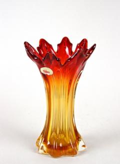 Murano Glass Vase Mid Century Italy circa 1960 70 - 3640081