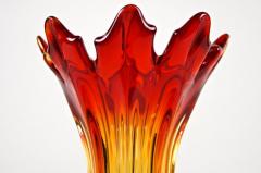 Murano Glass Vase Mid Century Italy circa 1960 70 - 3640083