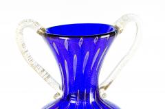 Murano Glass With Gold Flecks Deco Vase - 400223