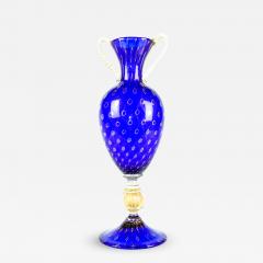Murano Glass With Gold Flecks Deco Vase - 410495