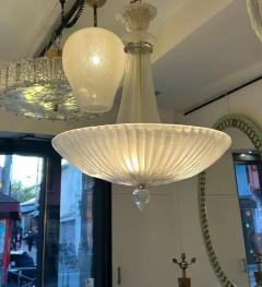 Murano Glass and Brass Chandelier - 3888265