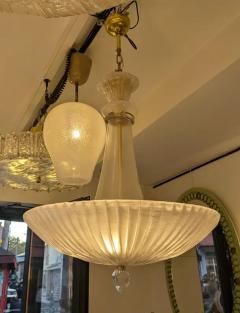 Murano Glass and Brass Chandelier - 3888269