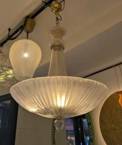 Murano Glass and Brass Chandelier - 3888275