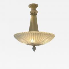 Murano Glass and Brass Chandelier - 3889757