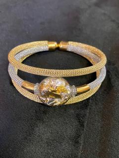 Murano Gold Silver Bracelet - 2714385