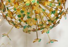 Murano Luxury Glass Murano Glass Butterfly Sputnik Chandelier - 756182