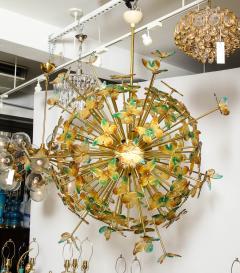 Murano Luxury Glass Murano Glass Butterfly Sputnik Chandelier - 756184