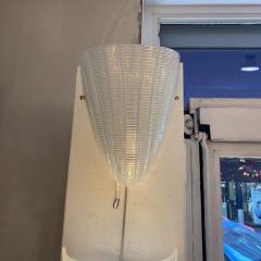 Murano Opalina Glass Shield Applique - 3818802