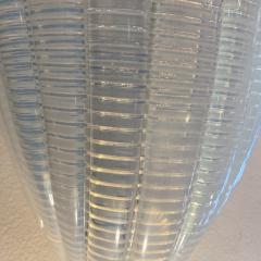 Murano Opalina Glass Shield Applique - 3818824