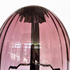 Murano Purple Glass Dome Floor Lamp by Watt Volt - 3119468