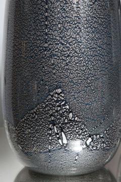 Murano Silver Leaf incased in Black Glass - 2129392