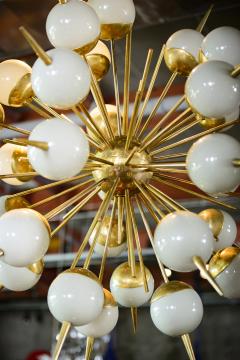 Murano Smokey Glass Globes Sputnik Chandelier - 376769