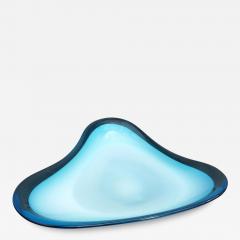 Murano Sommerso Biomorphic Shaped Bowl Centerpiece - 2625883