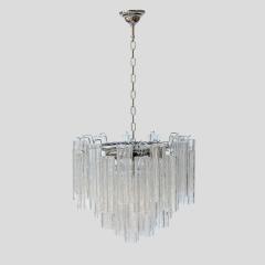 Murano clear glass Tronchi chandelier - 4239418