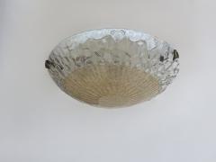 Murano flush mount ceiling light Italy cirac 1960s - 4615404
