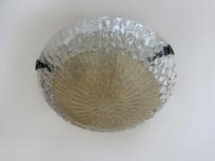 Murano flush mount ceiling light Italy cirac 1960s - 4615406