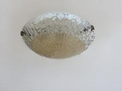 Murano flush mount ceiling light Italy cirac 1960s - 4615407