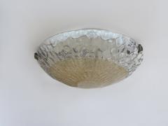 Murano flush mount ceiling light Italy cirac 1960s - 4615410