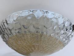 Murano flush mount ceiling light Italy cirac 1960s - 4615414