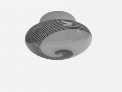 Murano glass Italian ceiling light circa 1960s - 3980127