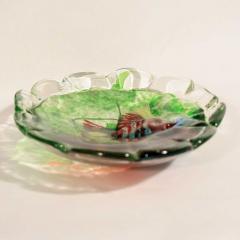 Murano glass bowl with aquarium fusion by Cenedese - 4103927