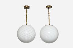Murano glass ceiling pendant Italy - 4316297