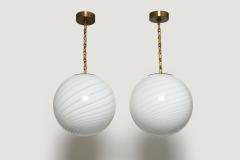 Murano glass ceiling pendant Italy - 4316302