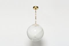 Murano glass ceiling pendant Italy circa 1960s - 4319909