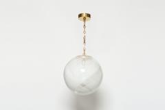 Murano glass ceiling pendant Italy circa 1960s - 4319910