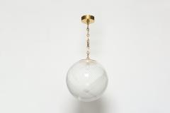 Murano glass ceiling pendant Italy circa 1960s - 4319911