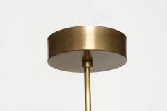 Murano glass ceiling pendant hand blown glass and brass Italy 2021 - 4615447