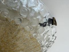 Murano glass flush mount ceiling light Italy circa 1960s - 4622520