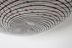 Murano glass flush mount ceiling light filigrana style large - 3011488