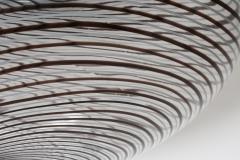 Murano glass flush mount ceiling light filigrana style large - 3011490