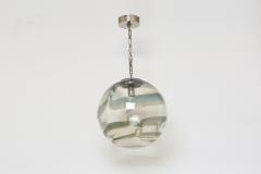 Murano glass globe ceiling pendant - 1007948