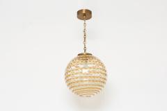 Murano glass globe ceiling pendnat - 1007997