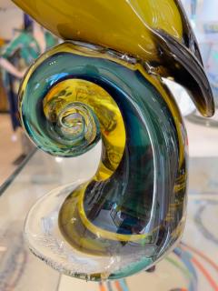 Murano glass herons by Salviati - 2837534