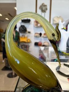 Murano glass herons by Salviati - 2837536