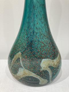 Murano glass vase signed J Lansky dated 1986 - 2555738