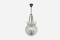 Murano lantern in pulegoso glass Italy circa 1950s - 4328722